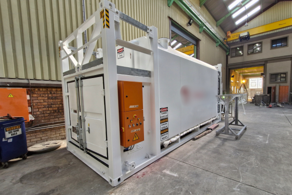 30000L Self Bunded Tank with Pump Bay (PT30)