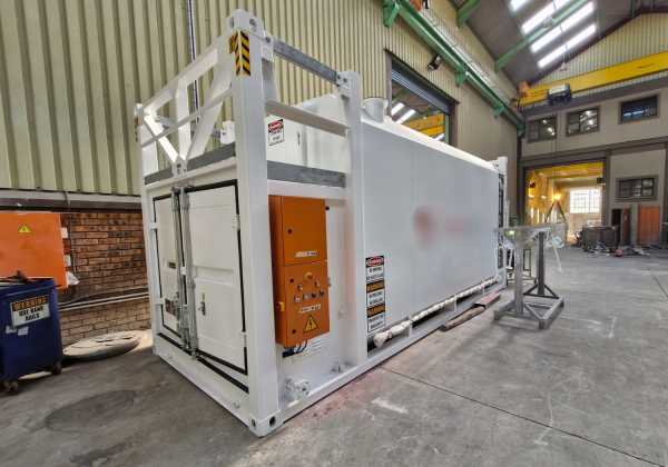 30000L Self Bunded Tank with Pump Bay (PT30)